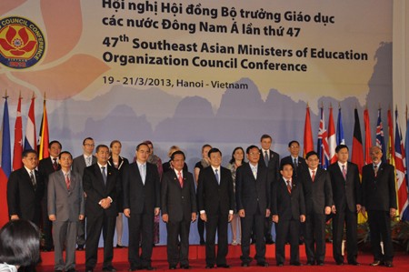  เปิดการประชุมรัฐมนตรีกระทรวงศึกษาธิการอาเซียน - ảnh 1